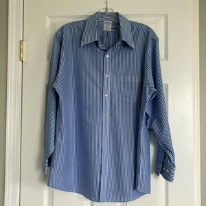 Brooks Brothers wide stripe dress shirt - Regent Fit size 16.5 2/3